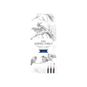 Sense Tegne/skitseblyanter 12stk