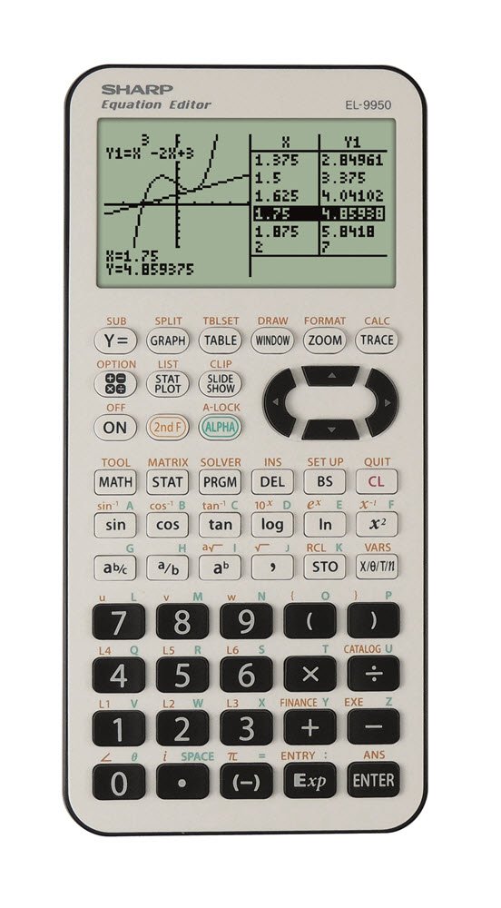 Sharp EL-9950G Graphic calculator (EN/DE)