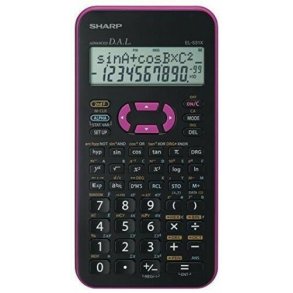 SHARP Teknisk regner EL-531XH, pink