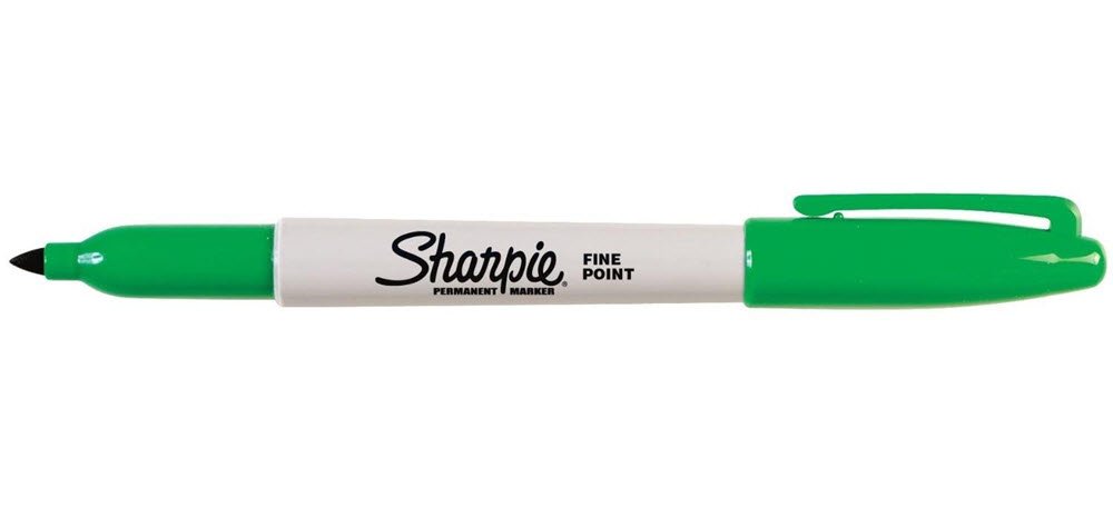 Sharpie fine point grn