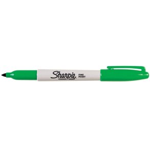 Sharpie fine point grn
