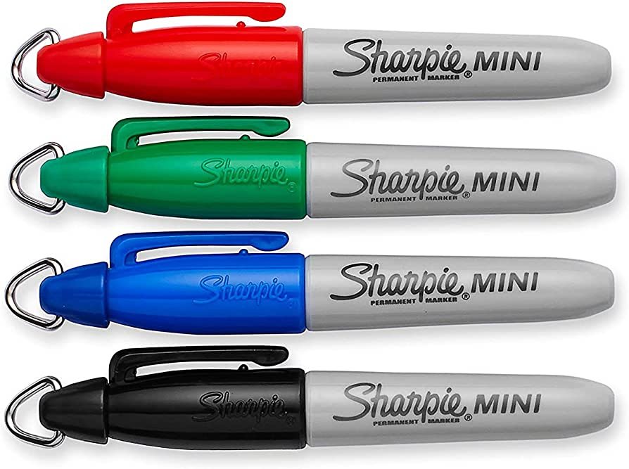 Sharpie Permanent Mini St 4st