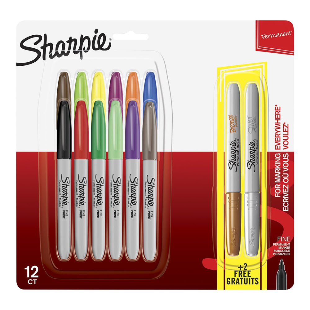 Sharpie St 12stk + 2 Gratis