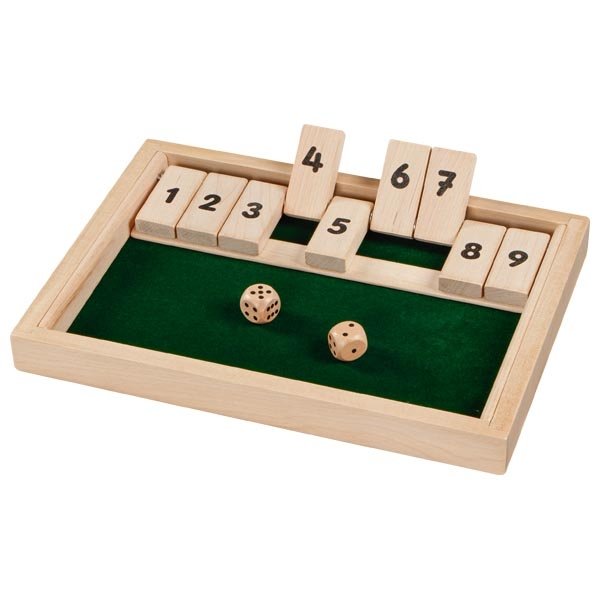 Shut the box spillet