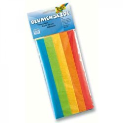 Silkepapir 5ark ass farver 50x70 cm