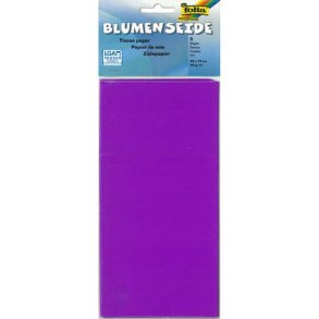 Silkepapir 50x70 5 ark. Lilla