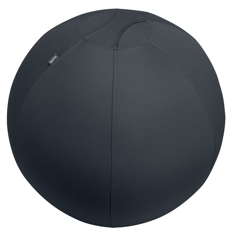 Sitting Ball Ergo 75cm.Anti-Roll-Away, Dark Grey