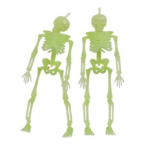 Skelet 6stk Selvlysende