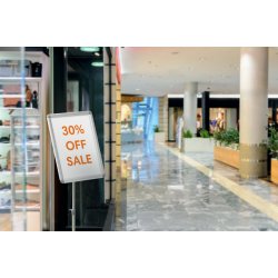 Skifteramme m/runde hjrner p stativ A4