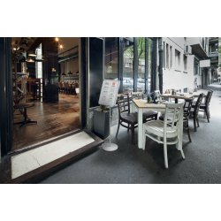 Skifteramme m/runde hjrner p stativ A4