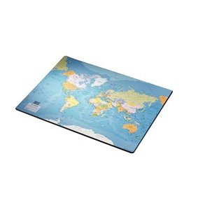 Skriveunderlag verdenskort 40x53
