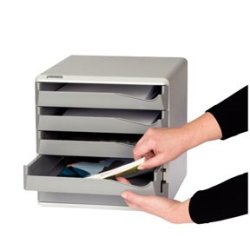 Skuffekabinet 5 skuffer A4 gr