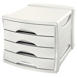 Skuffekabinet Europost Vivida 4 sk. hvid