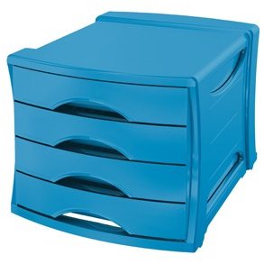 Skuffekabinet Europost Vivida 4 sk.l.bl