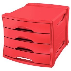 Skuffekabinet Europost Vivida 4 sk. rd