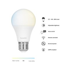 Smart Bulb 9W CCT (E27)