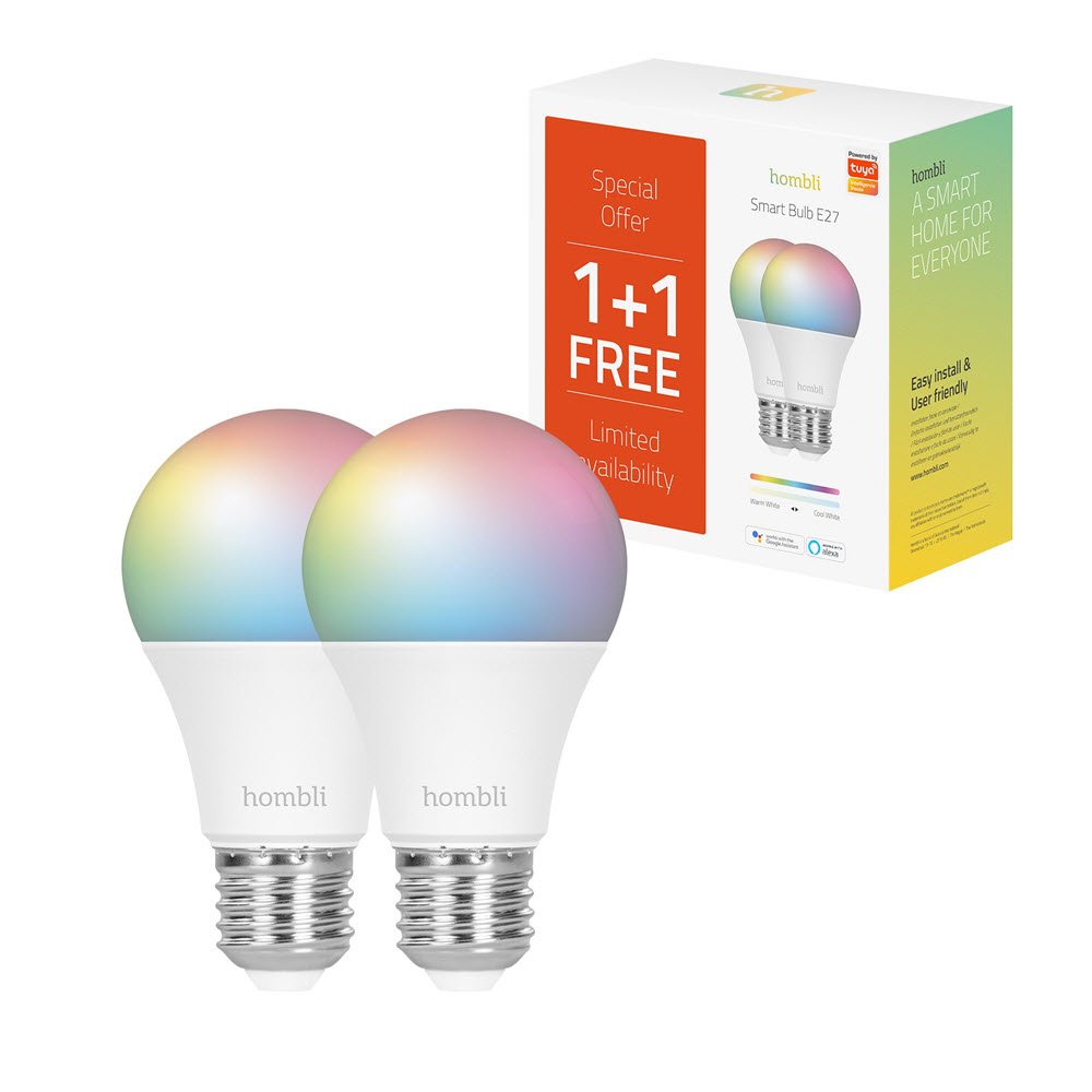 Smart Bulb 9W RGB &amp; CCT (E27), Promo Pack