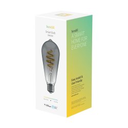 Smart Bulb ST64 CCT Filament (E27), Smokey