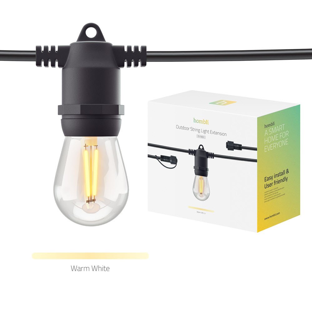 Smart Outdoor Light String Extension (5m)