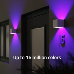 Smart Outdoor Wall Light V2, White