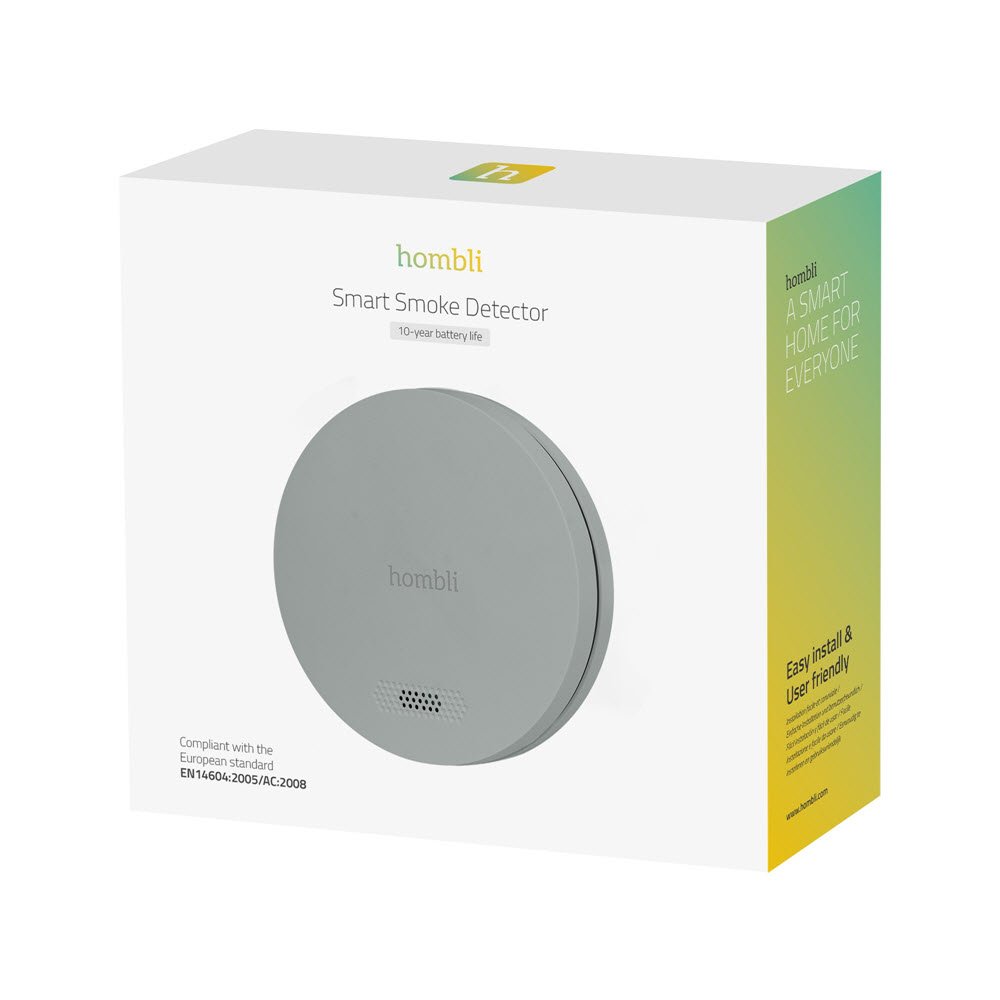 Smart Smoke Detector, Grey