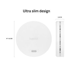Smart Smoke Detector, White