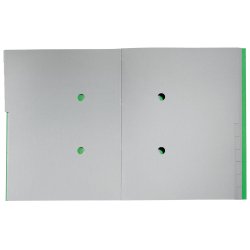 Sorteringsmappe recycle karton A4 12-delt grn