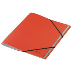 Sorteringsmappe recycle karton A4 12-delt rd