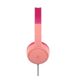 SOUNDFORM Mini Wired On-Ear Headphones  Kids, Pink