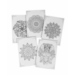 Spirit Mandala Tegnebog A4