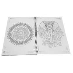 Spirit Mandala Tegnebog A4