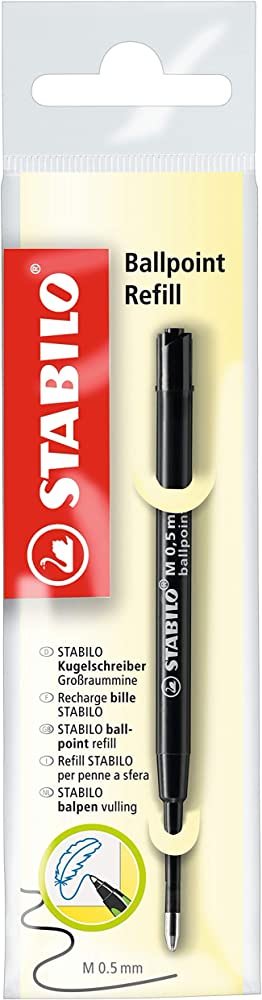 Stabilo Ball Refill Sort 1Stk