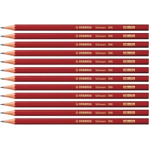 Stabilo Blyant 306 HB 12 stk