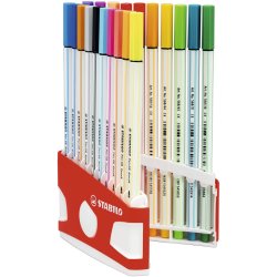 Stabilo Pen 68 Brush 20stk