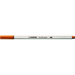 Stabilo Pen 68 Brush Lys Brun
