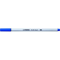 Stabilo Pen 68 Brush Navy Bl