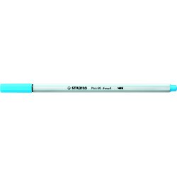 Stabilo Pen 68 Brush Neon Bl