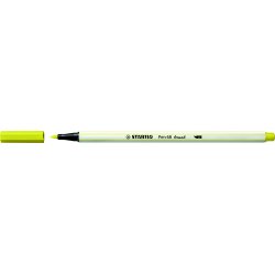 Stabilo Pen 68 Brush Neon Gul