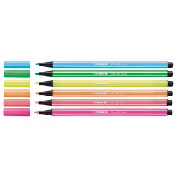 Stabilo Pen 68 Neon Etui 6 stk