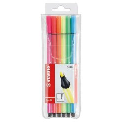 Stabilo Pen 68 Neon Etui 6 stk