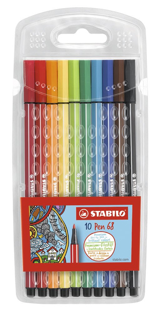 Stabilo Pen 68 St 10 stk