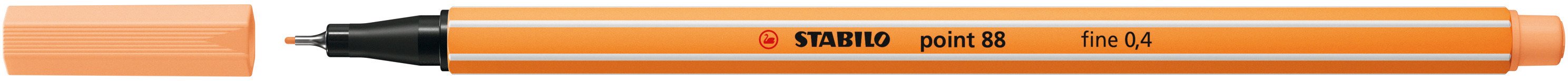 Stabilo Pen 88 Light Orange