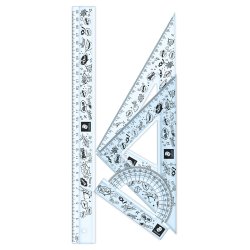 Staedtler Comic Range Geometrist 4 dele.