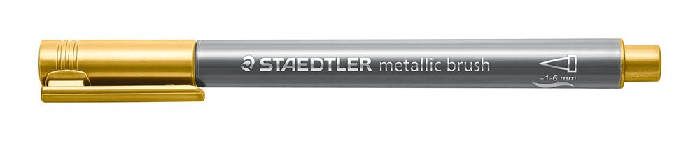 Staedtler Marker Brush Metalic Guld
