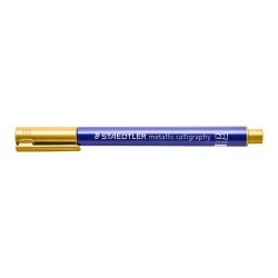 Staedtler Marker Kaligrafi Metallic Guld
