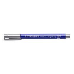 Staedtler Marker Kaligrafi Metallic Slv