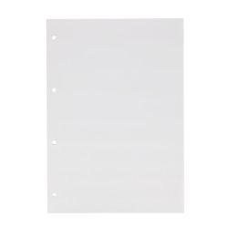 Standardblok A4 Ulinieret