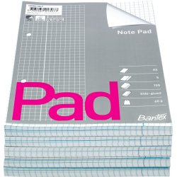 Standardblok A5 Kvadreret