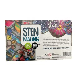 Stenmaling 10*30ml