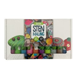 Stenmalling Glitter 10x30ml